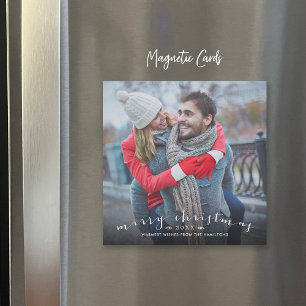 Cartões de foto de Natal Magnético de Substituição