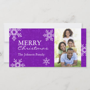 Cartões de foto de Natal moderno