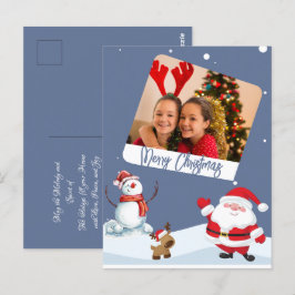 Cartões de foto de Natal Personalizado bonito