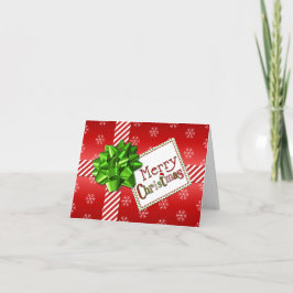 Cartões de foto de Natal Vermelho, Verde, Branco S