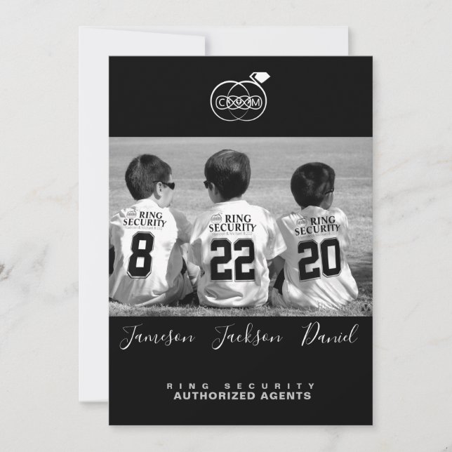 Cartões de Foto para Salvar a Data (Frente)