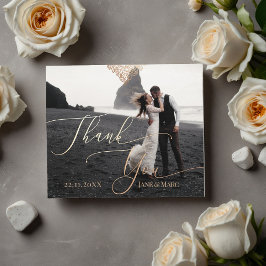 Cartões De Foto Personalizados De Casamento