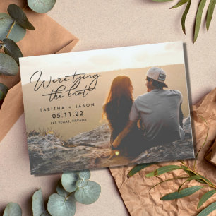 Cartões de Fotografia Casamento Save the Dates