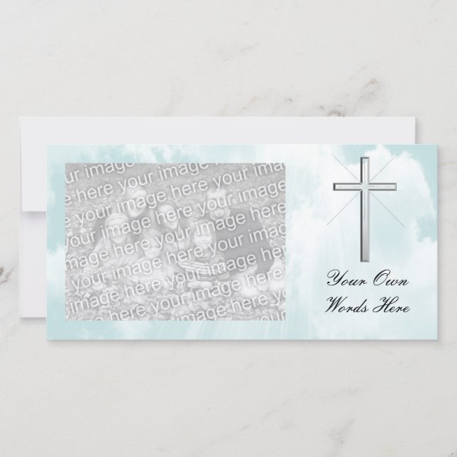 Cartões de fotos cristão (Frente)