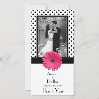 Cartões de fotos de Casamento da Bolinhas Branca, 