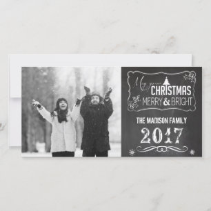 Cartões de fotos de Natal Festivo