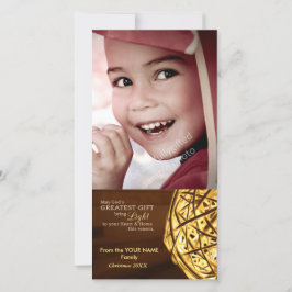 Cartões de fotos de Natal Religioso para Deuses