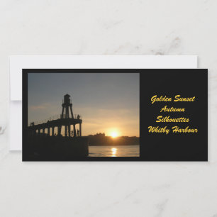 Cartões de fotos Whitby Sunset