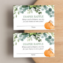 Cartões de fralda de chá de fraldas verde para abó