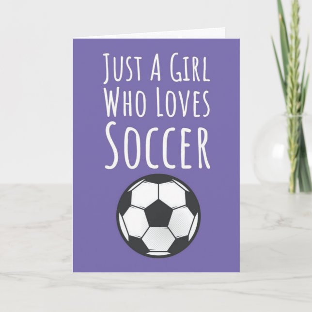 Cartões de Futebol Cor-de-Rosa Fofos Para Crianças (Frente)