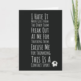 Cartões de Futebol Legal para Meninas Esportes par