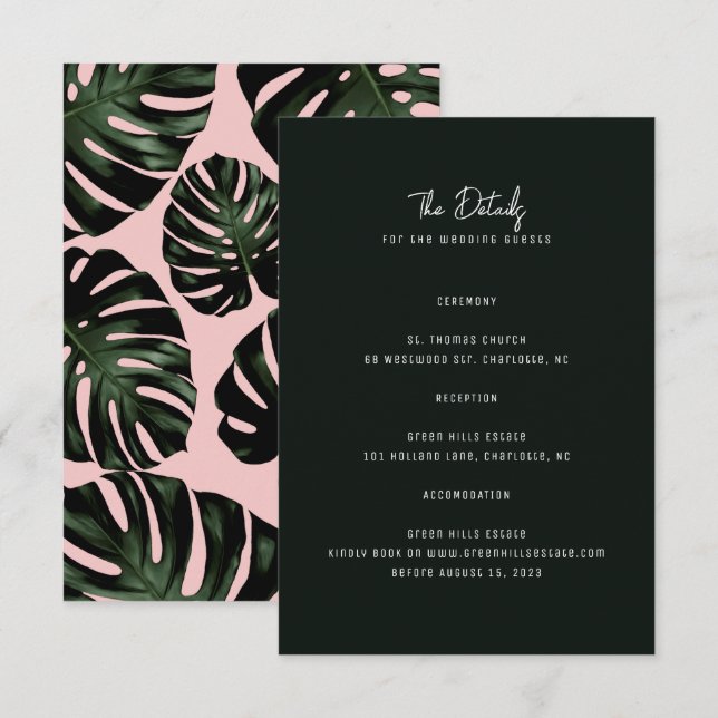 Cartões de Gabinete de Destino Moderno (Frente/Verso)