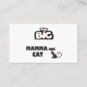 Cartões de gato preto e design branco