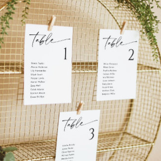 Cartões de Gráfico de Casamento Elegante