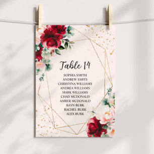 Cartões de Gráfico de Casamento Floral de rosa ver