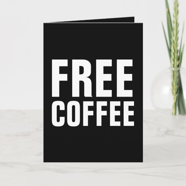 CARTÕES DE GREETING COM TEMPO DE CAFÉ, PARA ENVIAR (Frente)