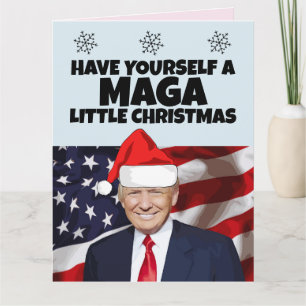 CARTÕES DE GREETING DE NATAL DO DONALD TRUMP 2024