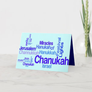 CARTÕES DE GREETING HANUKAH - CHANUKAH - HOLIDAYS
