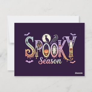 Cartões de Halloween bonitos, Dia das Bruxas da Ép