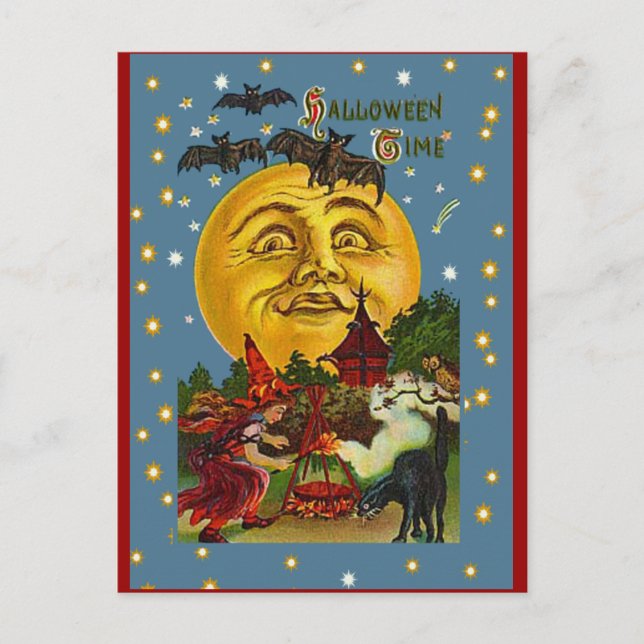 Cartões de Halloween e Cartões postais (Frente)