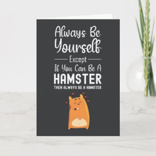 Cartões de Hamster Fofos Amante de Animais Diverti