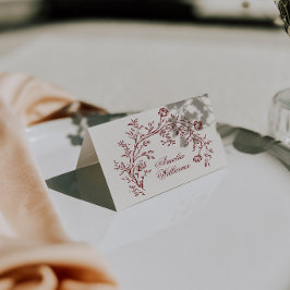 Cartões de Identificação de Assento de Casamento B