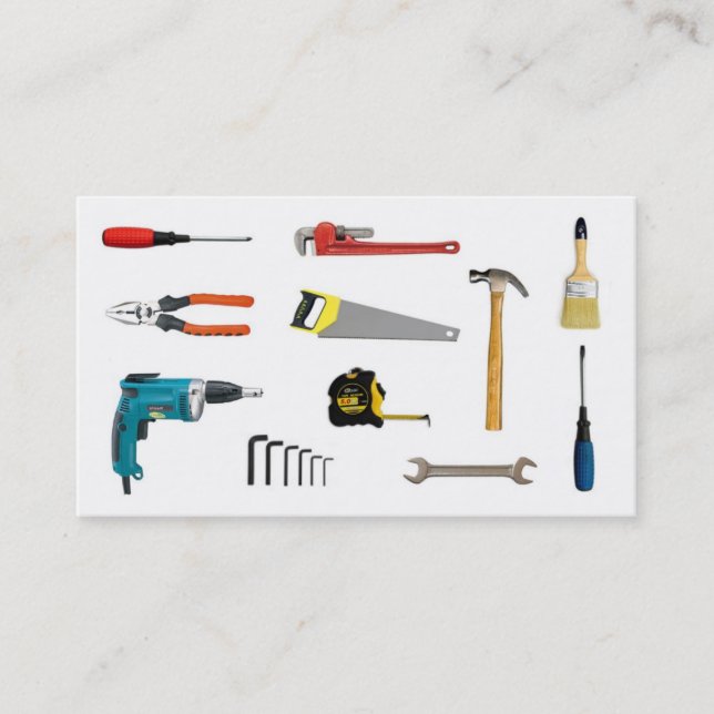 cartões de indústria da construção (Frente)