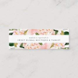 Cartões de Inserção de Registro de Noiva Floral Be