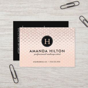 Cartões de instrução dos cuidados posteriores d