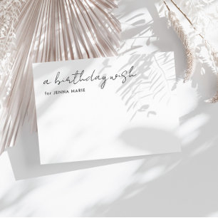 Cartões de Jar de Desejo Personalizados para Anive