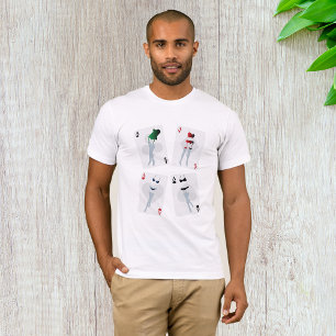 Cartões De Jogada De rico Mens T-Shirt