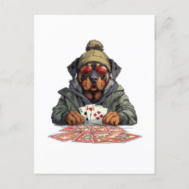 Cartões De Jogar Cachorro Rottweiler