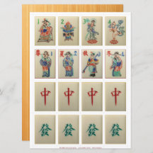 Cartões de jogos (1) - Flores, Assons, Dragões