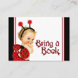 Cartões de Joia de Besouro Bring a Book Cabelo Loi