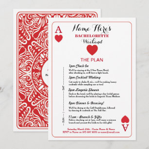 Cartões de Las Vegas do chá de panela convidam