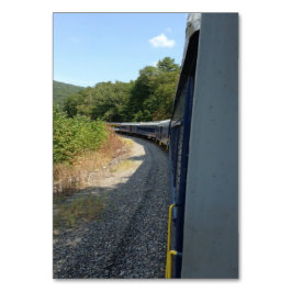 Cartões de leitura do comboio de passageiros para 