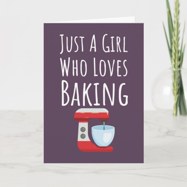 Cartões de Lindas Confeiteiras Rosa para Meninas B (Frente)