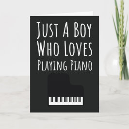 Cartões de Lindos Toca-Piano para Bebês Meninos Pi