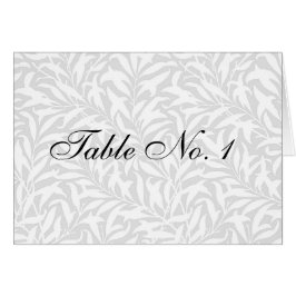 Cartões de Local com Número de Tabela de Casamento