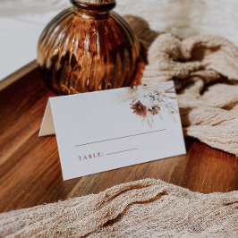 Cartões de Local de Casamento Boho Floral