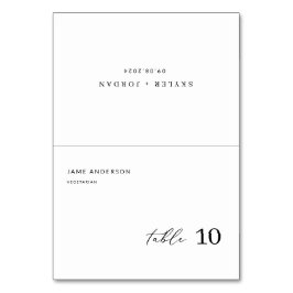 Cartões de Local de Casamento com Opção de Refeiçã