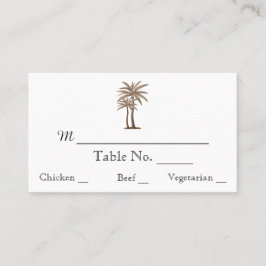 Cartões de Local de Casamento de Praia da Rosa de