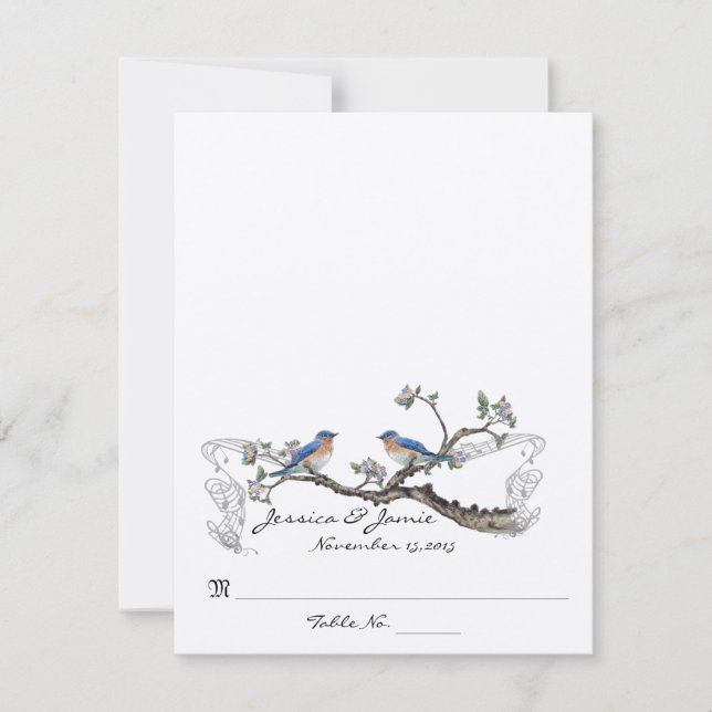 Cartões de Local de Casamento de Tenda Dobrável e  (Frente)