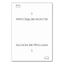 Cartões de Local de Casamento-Ícone de Porco-Coraç