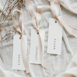 Cartões de Local de Nome de etiqueta de Casamento<br><div class="desc">Por favor,  note: estes cartões de lugar precisam ser feitos manualmente em casa! Há linhas cortadas na parte de trás para ajudá-lo a cortar as placas de lugar uniformemente. Cartões não vêm pré-aparados!</div>