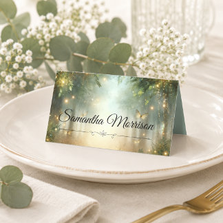 Cartões de Localização de Casamento com Magia da F