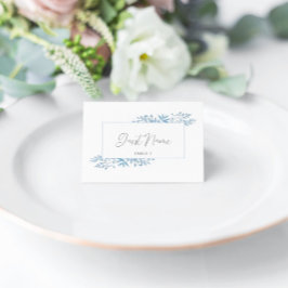 Cartões de Localização de Casamento Eucalyptus Azu