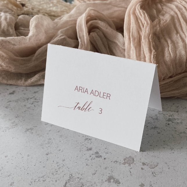 Cartões de localização Elegante para Rosa Dourada  (Criador carregado)