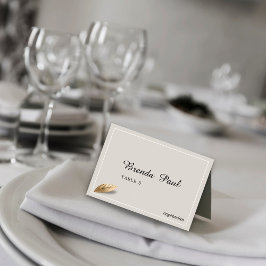 Cartões de Lugar de Mesa Clássicos e Elegantes