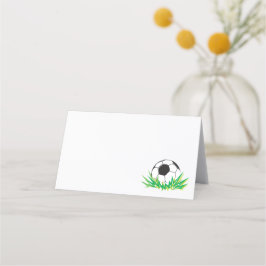 Cartões de lugar do Partido do Futebol